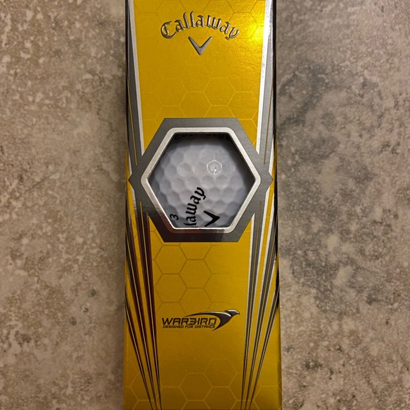 Callaway Warbird Long Carry & Distance Set 3 Balls - Picture 7 of 7